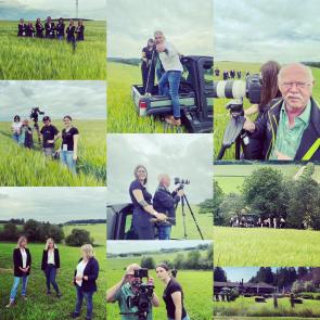 Behind the scenes... Behind the scenes...