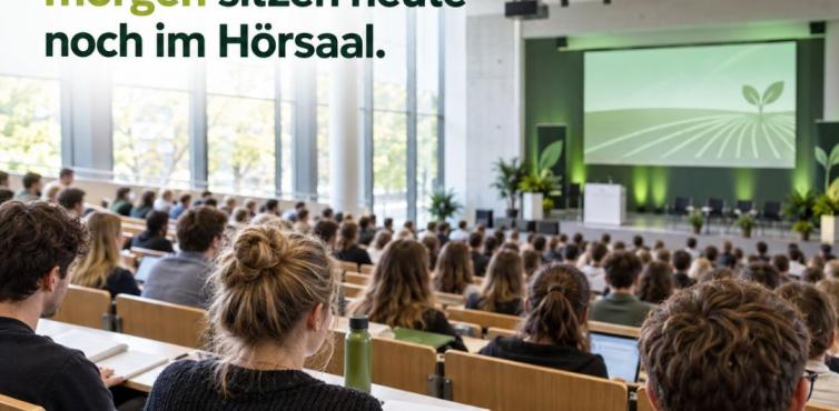 Die Fachkräfte von morgen sitzen heute noch im Hörsaal Die Fachkräfte von morgen sitzen heute noch im Hörsaal